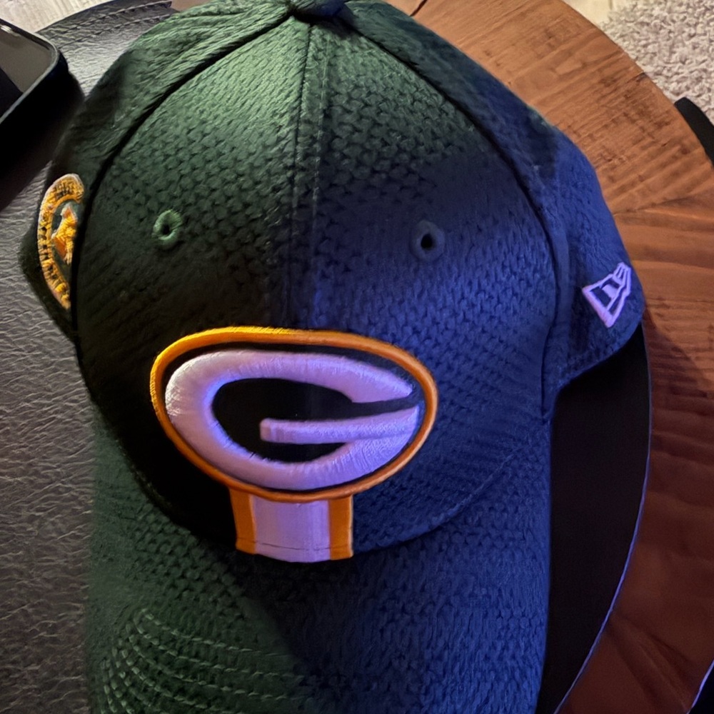 Green and Yellow Cap with Logo